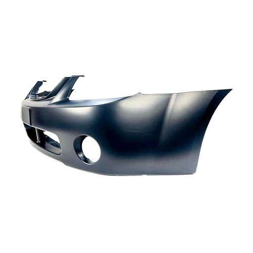 Image of FitParts Compatible with Kia Spectra, Spectra5 2004-2006 Front Bumper Cover | Primed, With Fog Light Holes, Sedan, Ready to Paint, OEM 865112F000, KI1000127