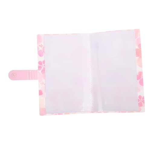 SAFIGLE Album de Rangement Autocollants Ongles Classeur Protection Plastique Organiseur DIY Manucure pour Stickers Nail Art et Notes Usage Professionnel et Maison