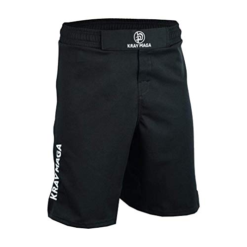 Short Krav Maga vêtement de combat noir short de MMA entraînement physique