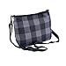 LVAD Gear Flannel Bag | LVAD Bag for LVAD Patients | Stylish and Functional LVAD Equipment Bag with Controller & Battery Pockets (Grey and Black)