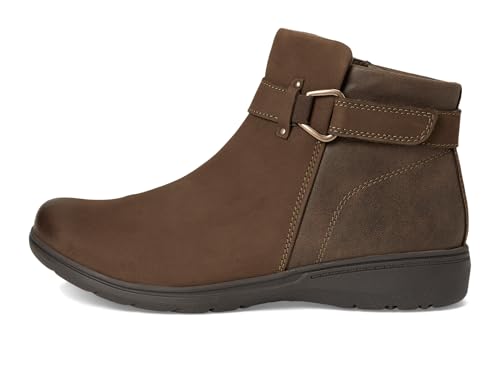 Clarks Clarks Collection Women's Carleigh Drift Ankle Boot, Mushroom Combi, 10 W US