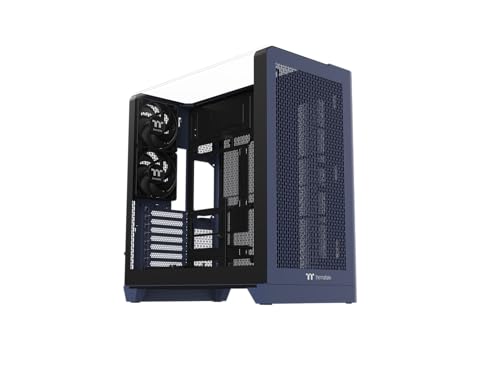 Image of Thermaltake View 390 Air; Mid Tower; 2x120mm CT Fans Included; 360mm Radiator Support; 420mm GPU Clearance; Hidden Connector Support; Rotatable PCIe Slots; Future Dusk; CA-11F-00MNWN-00
