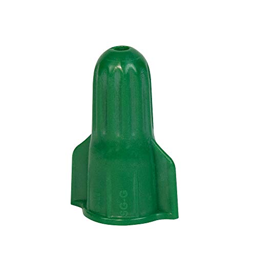 Conector de alambre 3M™ SG-G BAG verde para conexión a tierra en bolsa de 500 unidades