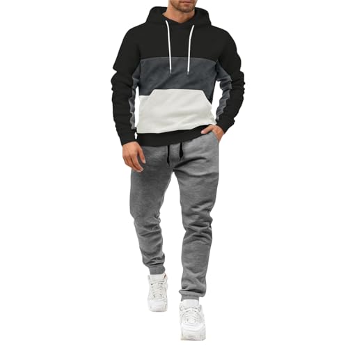 Survêtement 2 pièces pour homme ensemble décontracté - 5