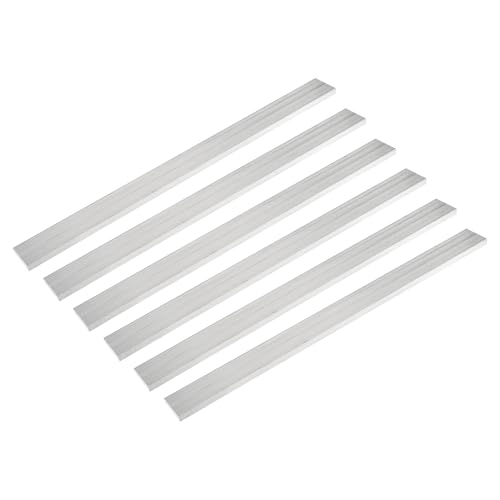 La Barra Piatta Quadrata In Alluminio che forniamo qui ha le dimensioni di: Lunghezza: 305 mm/12 pollici. Larghezza: 25 mm / 1 pollice; Spessore: 6 mm/ 1/4 pollice; Colore: Argento. Materiale: Lega Di Alluminio 6061. Nella confezione: 6pcs x Piastre Piatte In Alluminio.