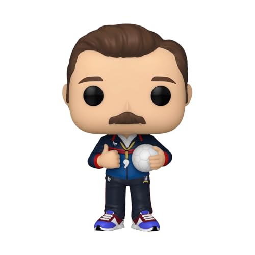 Funko POP! TV: Ted Lasso - Ted with Ball - Collectable Vinyl Figure - Gift Idea - Official Merchandise - for Kids & Adults - TV Fans - Model Figure for Collectors and Display