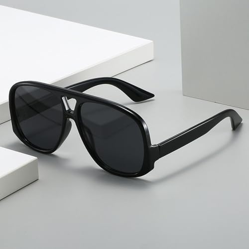Lunettes de soleil de haute qualité tendance verte chic - 2