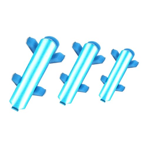 FRCOLOR 3pcs Finger Splint Immobilization Brace Finger Support Thumb Splint Right Hand Thumb Brace Strap Splint Support Plate Finger Brace Fixed Splint Finger Extension Splint Blue Sponge