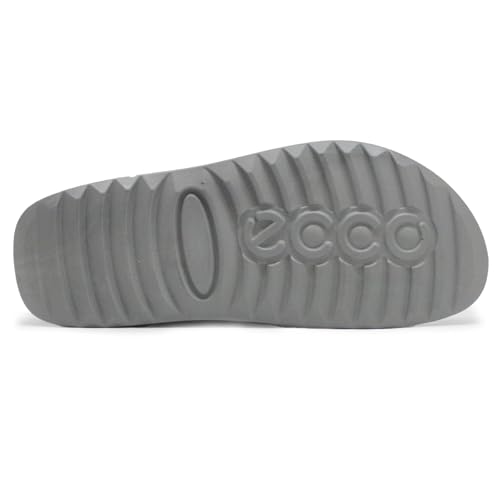Image of ECCO Mens Cozmo 500944 Leather Steel Sandals 9-9.5 US