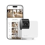Petcube Pan-Tilt Cam 360° View – 1080p HD Dome Camera, WiFi Pet & Home Security, Complete 360° Surveillance, Night Vision, AI Alerts