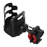 LAPYAPPE マイクスタンド用 転調節可能ドリンクホルダー 自転車対応カップボトルクランプ 音楽練習やライブ配信向けサイクリングウォーター