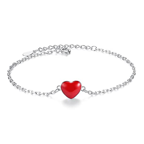 Chaîne croisée porte-bonheur double cœur pêche créatif amour pour femme 16+4cm