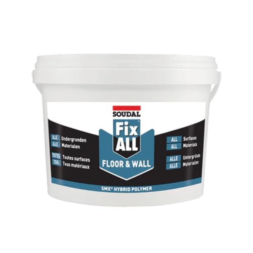 Adhesivo de construcción Fix All Floor and Wall blanco, 4 kg