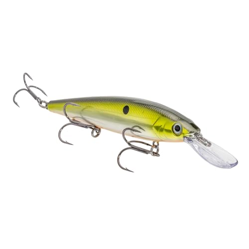Jerkbait coulant Strike King KVD avec 3 hameçons pour éviter les décrochages