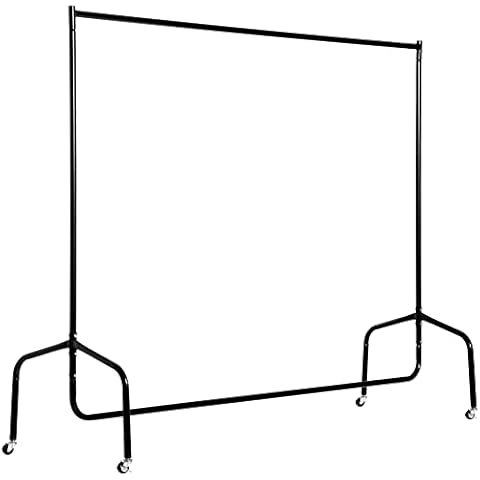 HOMCOM Perchero Colgador con Ruedas Cover