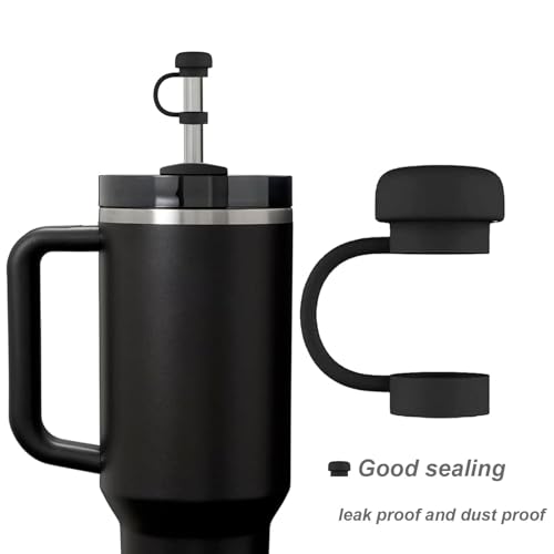 Image of 6 Pcs Stanley Cup Accessories, Straw Covers, Spill Stopper Set for Straw Cover, Food Grade Cover Cap, Accessories Including Straw Cap, Fix Leak Stopper and Lid Spill Plug (Not Include Cups)