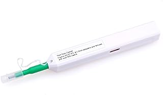 One-Click Fiber Optic Connector Cleaner Pen for 2.5mm SC ST and FC Connectors(Green)