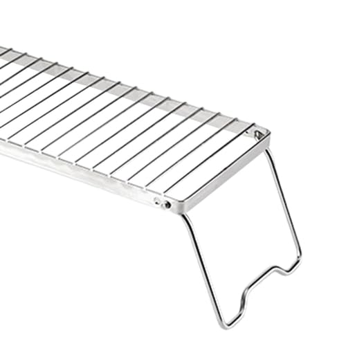 Support réchaud acier inoxydable durable étagère extérieure de camping - 3