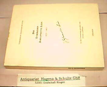 Die Lyrikerin Johannette Lein. 1820-1903: In die Erinnerung gerufen