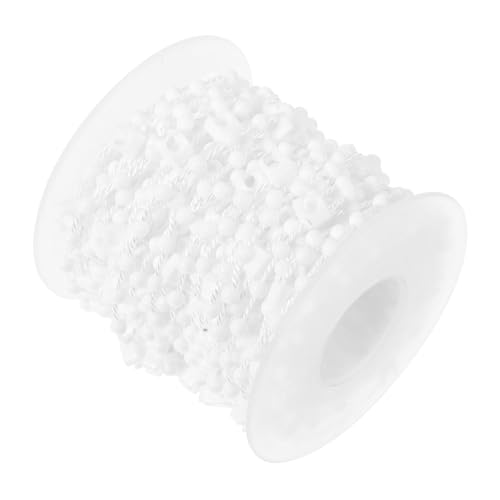 POPETPOP 10m Cuerda De Cadena De Perlas para Cortinas Enrollables Verticales Accesorios De Reparación De Persianas Enrollables y Tratamientos De Ventanas