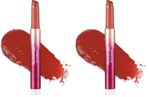 Image of Typsy Beauty Glossified Lip Plumer- Bubble Tea | 3-in-1 | Hydrating & Nourishing Lip Balm | Instant Fullness with Lip Plumper | High Shine Lip Gloss | Formulated In Korea | 2.6gm (Pack of 2)
