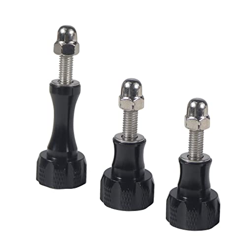 Vis moletée M5 en aluminium avec tête hexagonale pour GoPro