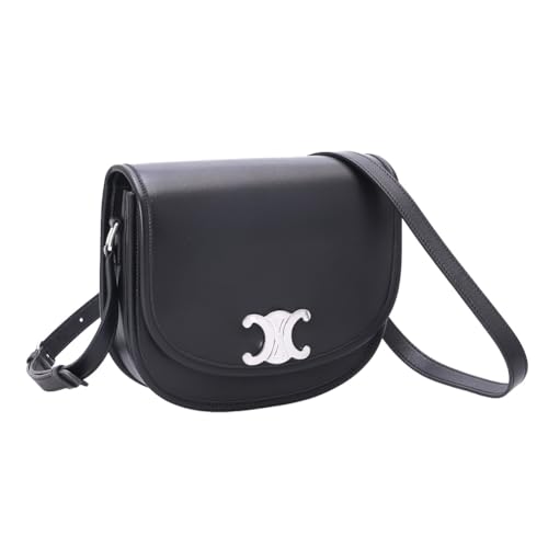 [セリーヌ] ショルダーバッグレディース ミディアム ブザス トリオンフ レザー ブラック 114453FH1 38SI [並行輸入品]のサムネイル