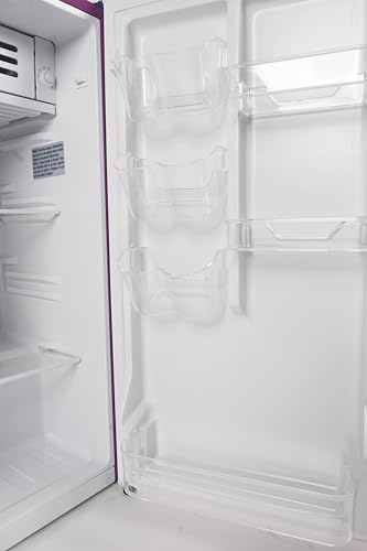 Image of Frigidaire Refrigerator-Retro Mini Fridge Energy Saving-Adjustable Thermostat Control- Ideal for Dorm, Office, RV, Garage, Apartment 3.1 Cu Ft, PLUM