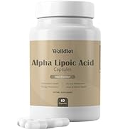 Lipoic Acid Capsules - Alpha Lipoic Acid Supplement 300mg - High Potency Alpha Lipoic Acid - 60 C...