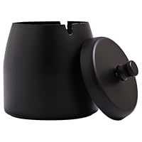 ✭76 灰皿✭ Amazon.co.jp: VVMONEタバコ用蓋付き灰皿、ステンレススチール製無煙