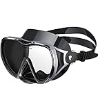 【Silicona para un ajuste perfecto y sin fugas】 La máscara de snorkel adopta un diseño ergonómico 3D, lo que hace que la máscara de buceo se ajuste perfectamente a la cara y tiene una buena hermeticidad, lo que evita las fugas de agua. La junta de silicona suave de calidad alimentaria hace que la cara del buzo sea más cómoda.