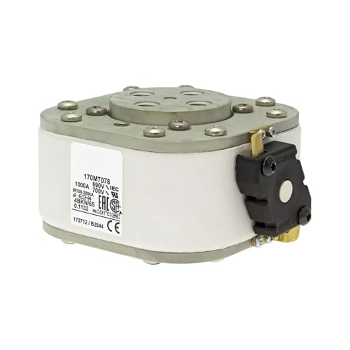 Fusible 170M7100 et cartouches ultra-rapides type 170M7098 à 170M7106 pour protection industrielle