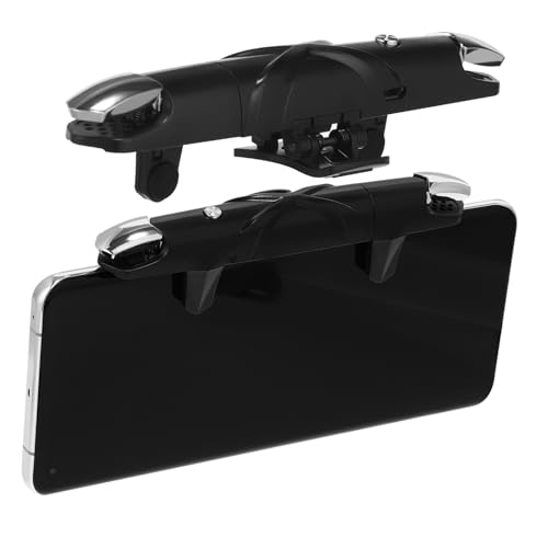 KOMBIUDA Mobile Gaming Trigger Adjustable Game Controller Attachment for Phones Ergonomic Design Mount Compatible with All Devices for