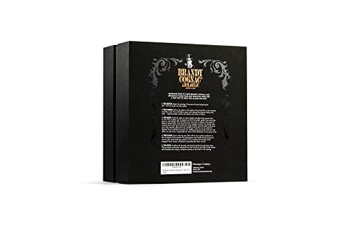 Small 8 Oz Brandy, Cognac And Armagnac Tasting Glasses | Set Of 4 | Professional Balloon Shaped Snifters For Nosing And Sipping Neat Liquor And Spirits | Crystal Stemless Gift Sniffers For Brandy #TOP6