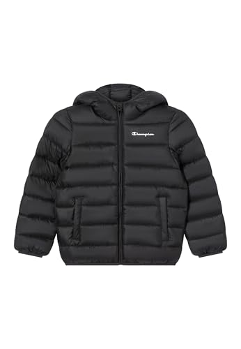 Champion Legacy Jungen Leichte Outdoorjacke L Schwarz, Schwarz, L
