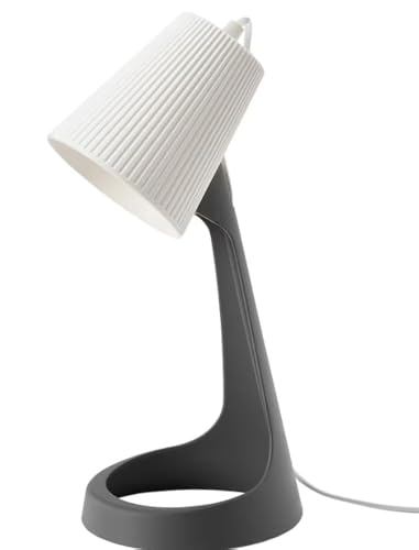 Ikea Svallet Work lamp Dark Grey/White