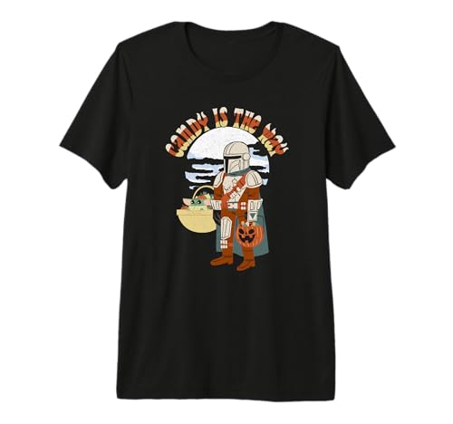 Star Wars t-shirt Mandalorian Halloween cadeau original pour fan de science-fiction
