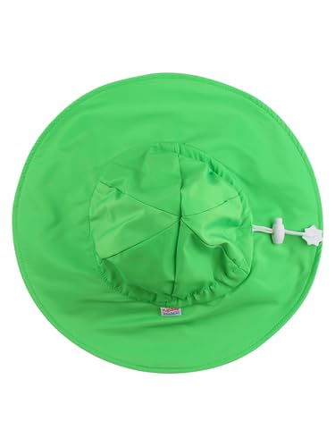 Image of RuffleButts Baby-Girls Sun Hat Floppy Wide Brim UPF 50+ - Baby Sun Hat with Sun Protection