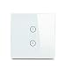 Produktbild JinvooSmart Wireless Wifi Smart Wall Panel Compatiable mit Alexa echo Oder Arbeitet mit Google Hause EU 2 gang