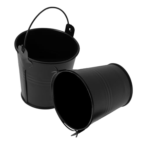 IWOWHERO Grill Accessory Set Metal Grease Bucket Barbecue Drip Bucket Cooking Oil Container