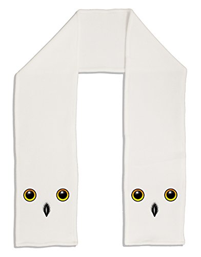 TOOLOUD Cute Snowy Owl Face Adult Fleece 64" Scarf