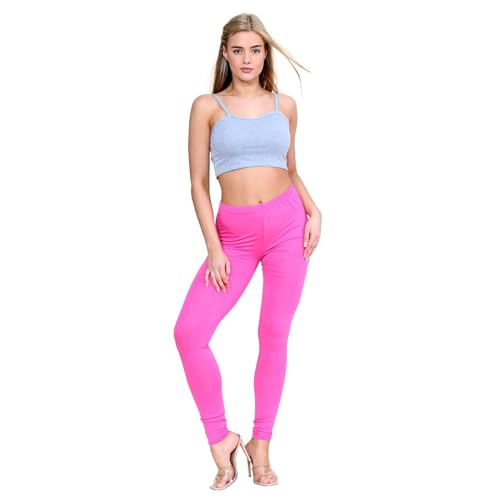Leggings de microfibra Janisramone para mujer con cintura elástica 5