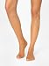 Nur Die 5er Pack Knie Seidenfein 15 DEN transparente Nylon Fein-Kniestrümpfe seidig glänzend breiter Komfortbund Damen, amber, one size
