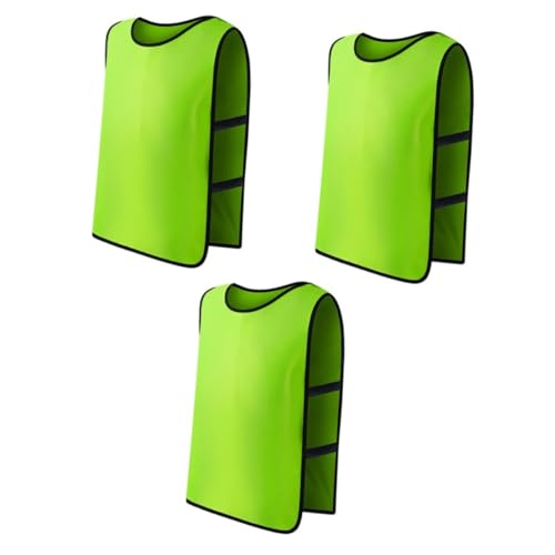 YARNOW 3 Pecas Colete Infantil Tops Camisa De Treino Infantil Jérsei Infantil Camisa De Futebol Infa