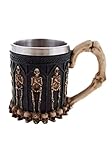 Inclus: - 1 Mug Mug squelette 12 cm - Argenté/gris - Taille Unique