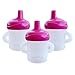 Doll Buddies Doll Sippy Cup for Baby Alive Dolls | Sippy Cup Baby Doll Accessories Compatible with Baby Alive Dolls That Drink and Wet | Doll Sippy Cup can be Filled with Water | 3 Pack