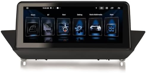 Erisin Qualcomm 8-Core 4GB+64GB Android 14 Autoradio Bluetooth GPS Navigatore per BMW X5 E70 X6 E71 (2008-2010) CCC System 10,25 pollici IPS Schermo CarPlay Android Auto DAB+ WiFi 4G USB Canbus iDrive