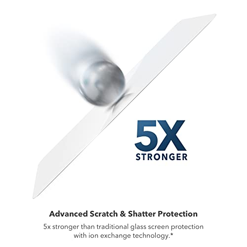 Image of ZAGG Glass Elite Screen Protector for iPhone SE (3rd /2nd Gen), 8, 7, 6s, 6 - Maximum Impact & Scratch Protection, Aluminosilicate Glass, Smudge-free, Easy Apply,InvisibleShield, Reinforced Edges