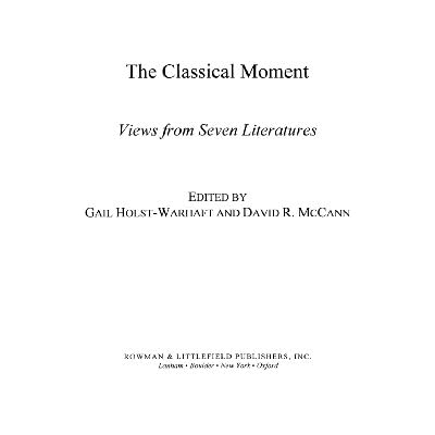 The Classical Moment