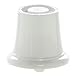 HUBERTÂ® White Pedestal Display Riser - 5 1/2